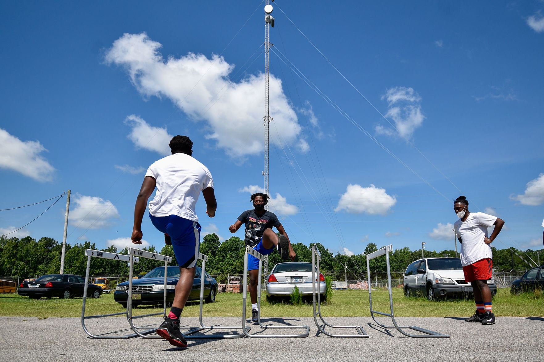 Lake City HS Football Conditioning